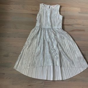 Sliver girls dress